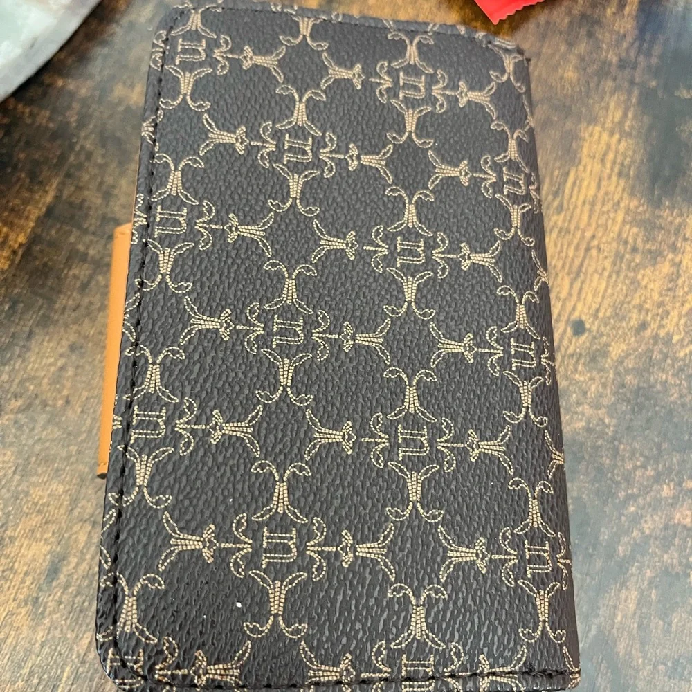 Nanette Lepore Black and Tan Wallet